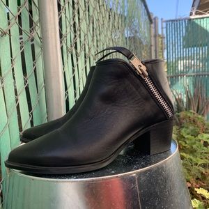 Steve Madden Leather Ankle Boots 9.5